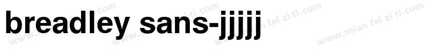 breadley sans字体转换